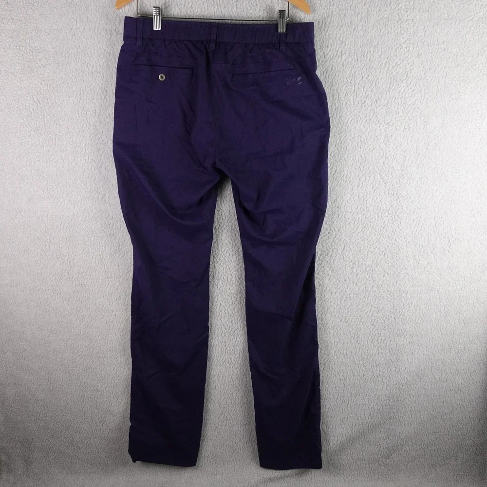Under Armour Showdown Golf Pants Mens 36 Blue Straight Leg Performance Stretch